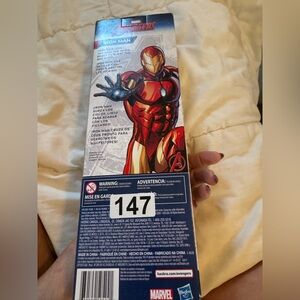 Marvel Iron Man Red and Gold Character Box Art